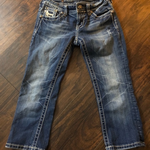 Women’s Miss Me Capri jeans size 25 - Picture 2 of 4
